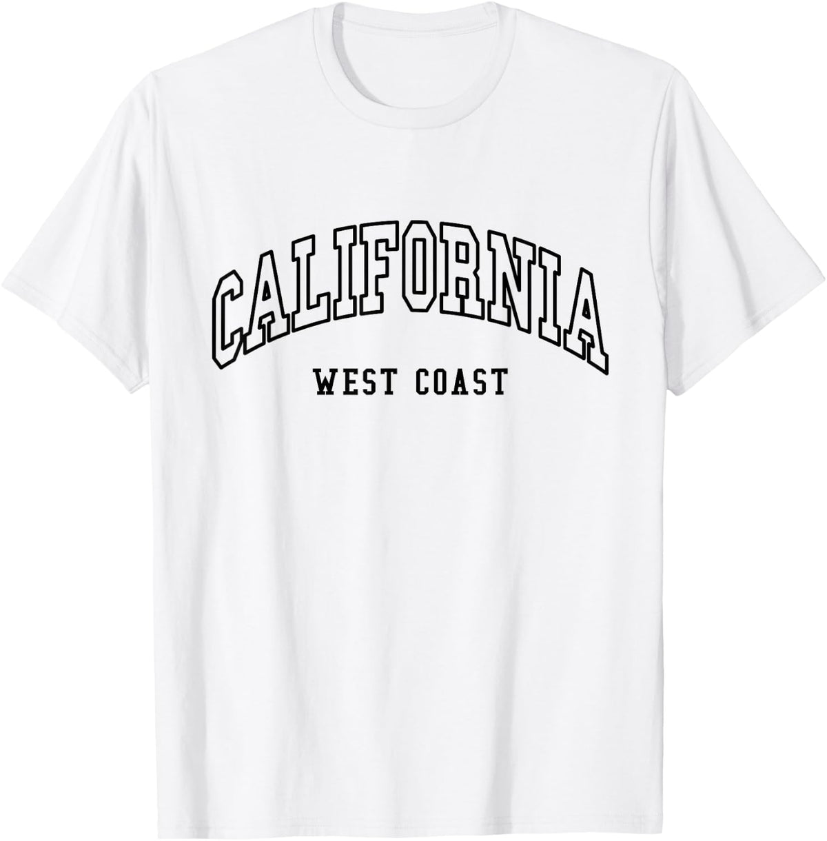 California - West Coast - Throwback Design - Classic T-Shirt