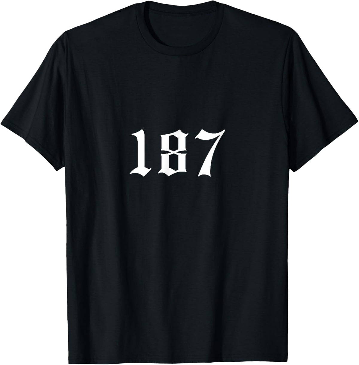 187 187 187 Mobile Phone Case 187 Cushion 187 Pocket , black T-Shirt