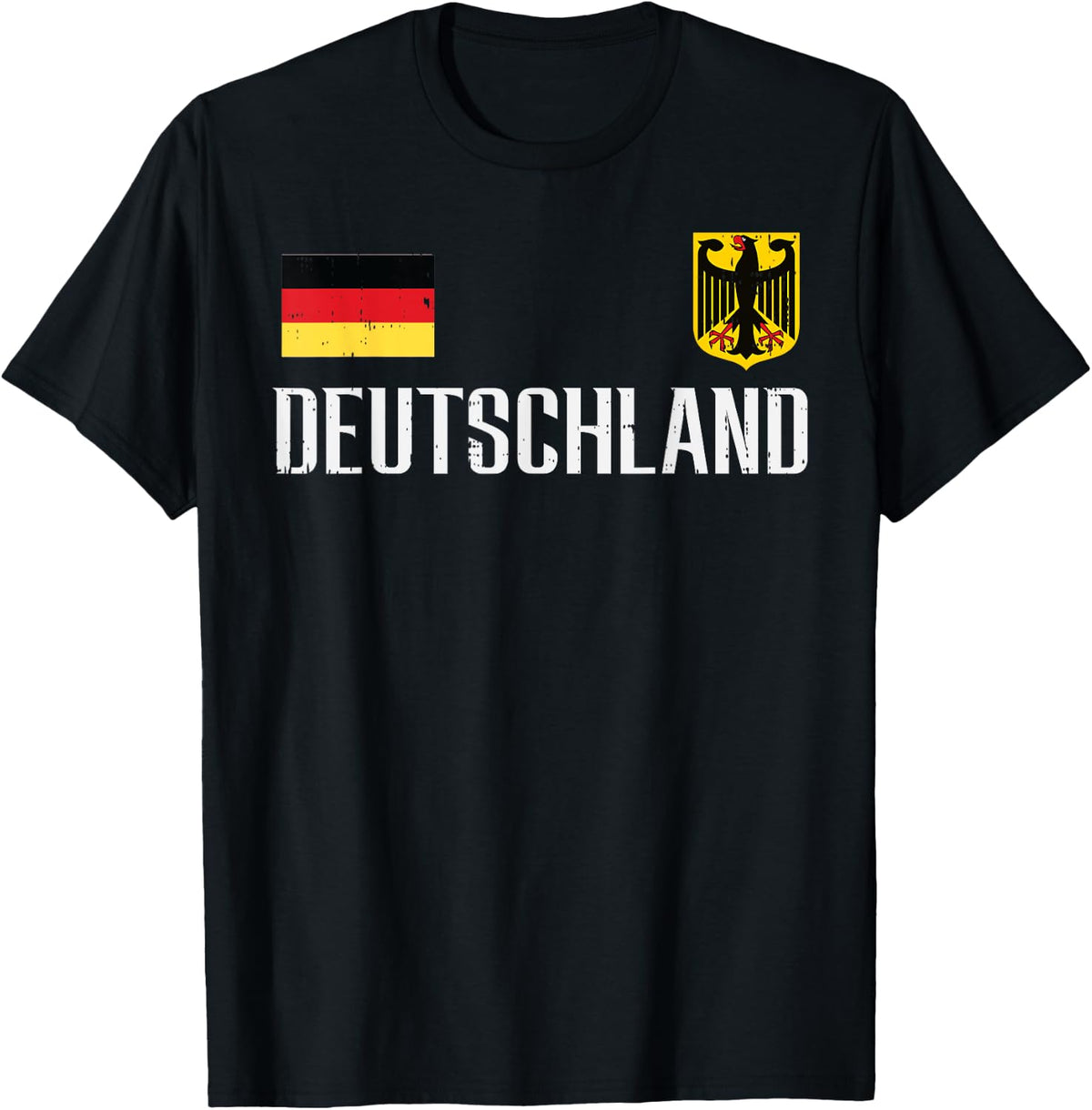 Germany Flag Deutschland Football Soccer Fan Men Women Kids T-Shirt