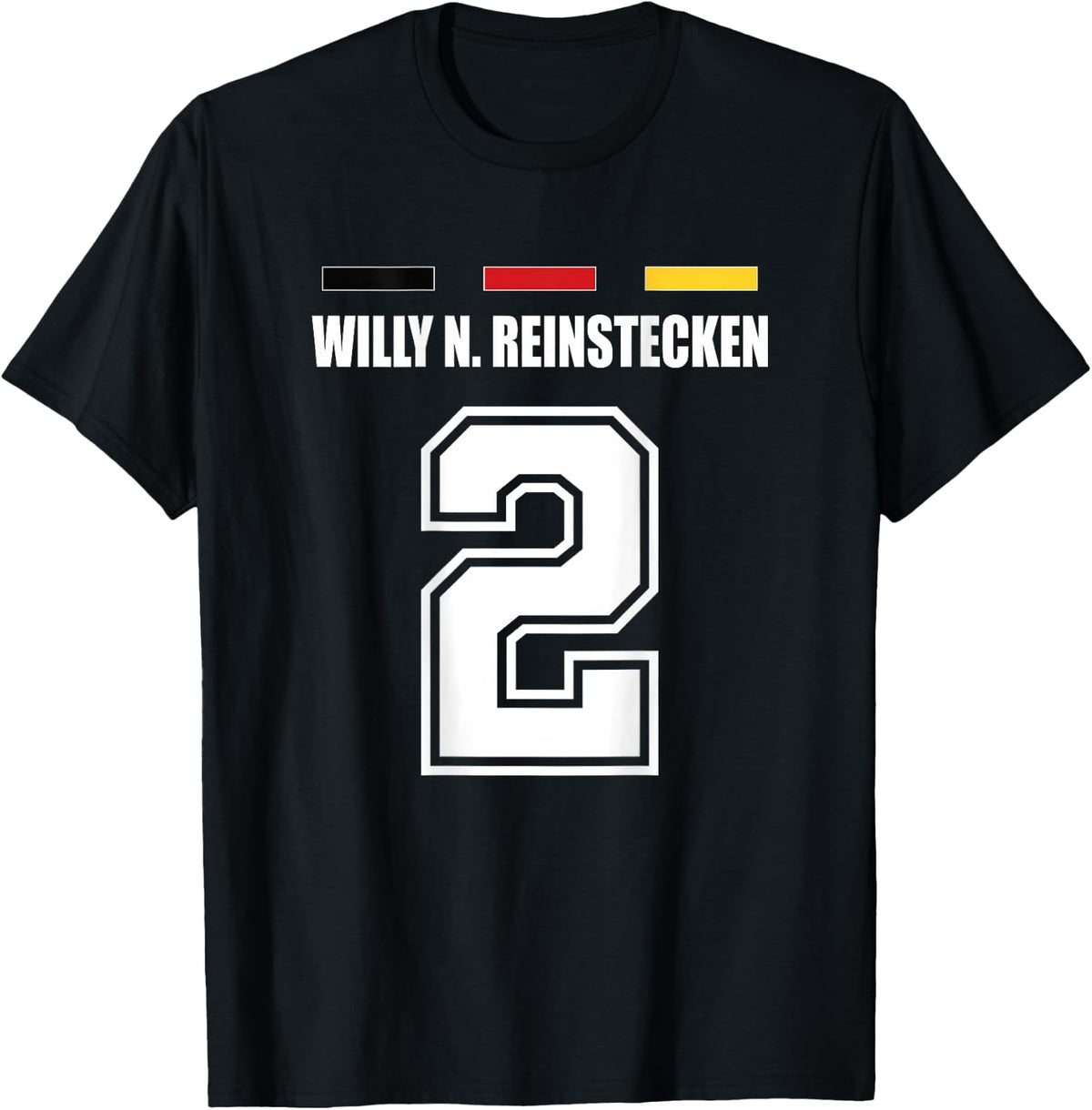 Funny Name Germany Jersey for Mallorca and the Party , black T-Shirt