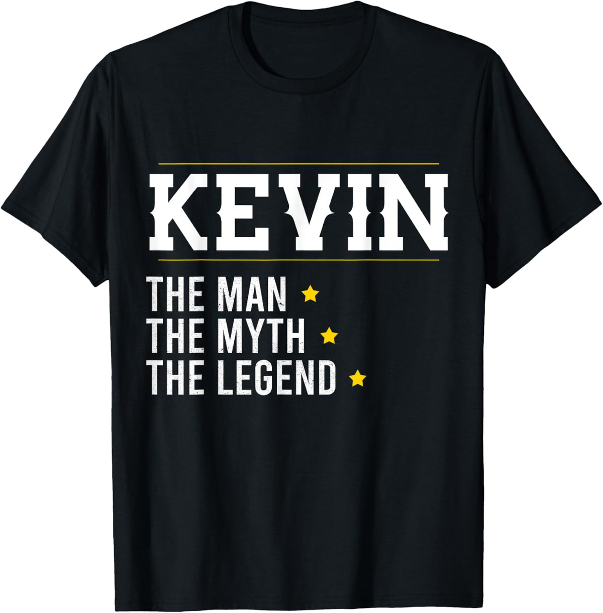 KEVIN Gifts Name Personalized Birthday Presents Funny KEVIN T-Shirt