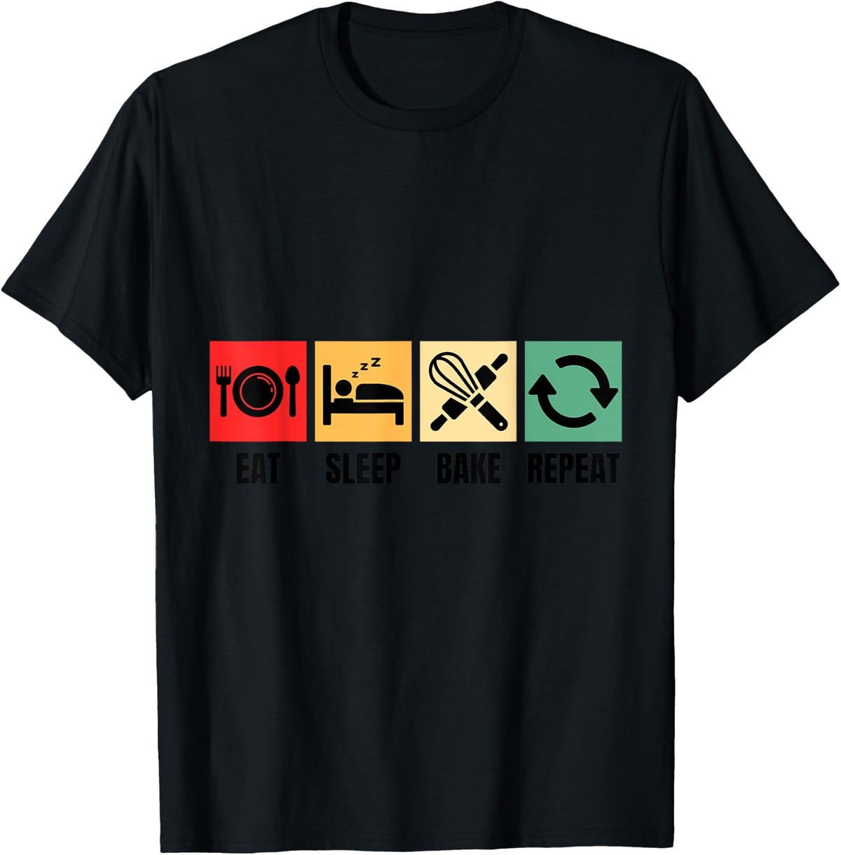 Bakery design for pastry chefs, bakers and amateur bakers , grey, S T-Shirt