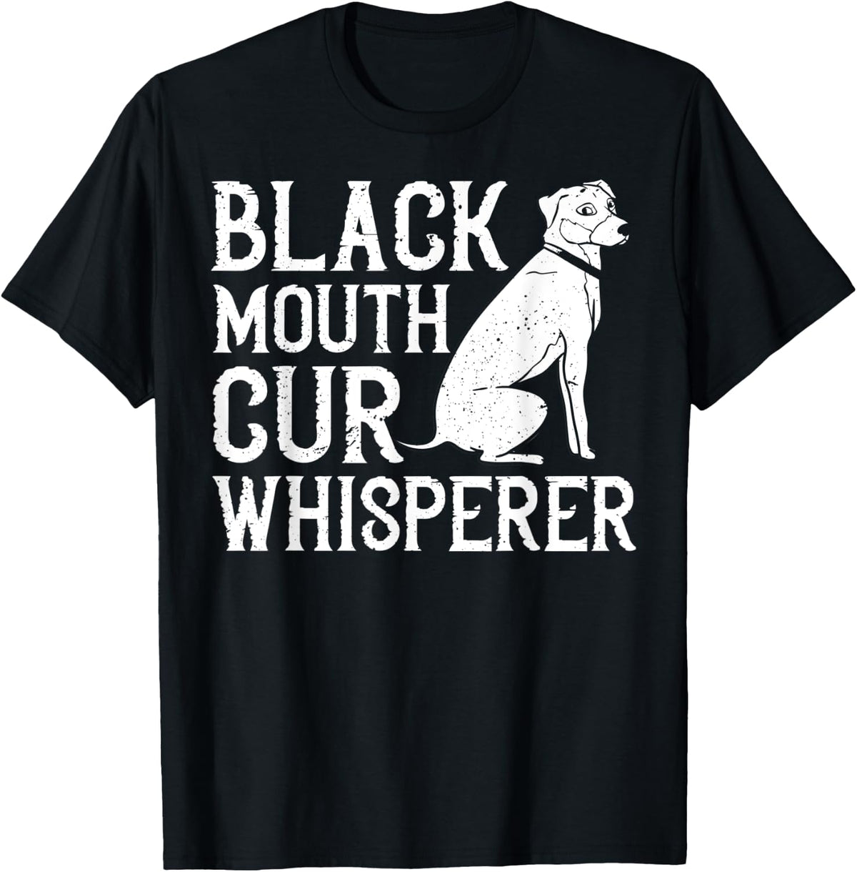 Black Mouth Cur Dog Puppies Owner Training T-Shirt