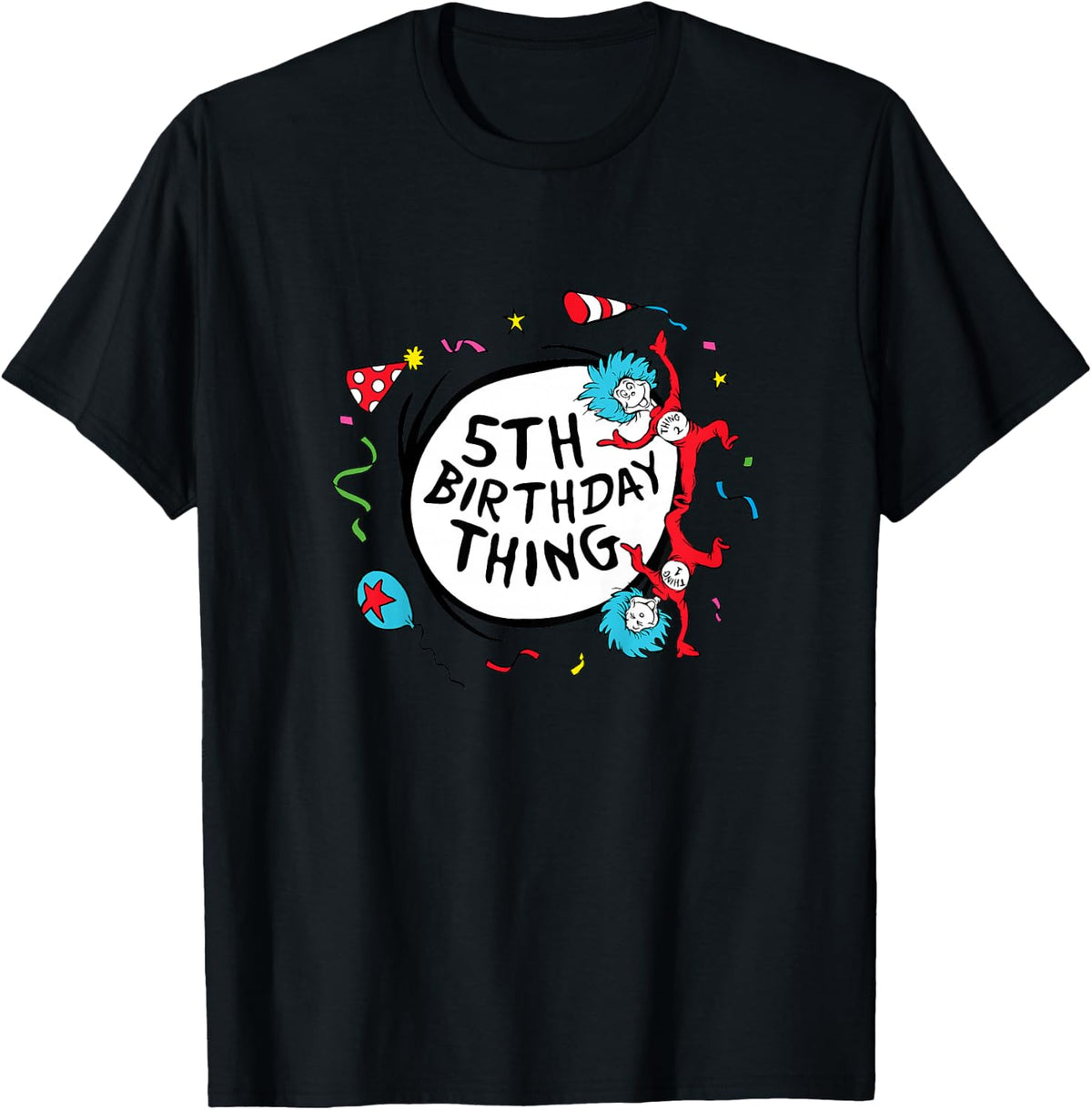 Dr. Seuss 5th Birthday Thing T-Shirt