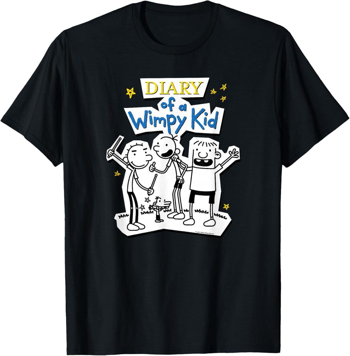 Diary of a Wimpy Kid Wimpy Kid Group , black T-Shirt