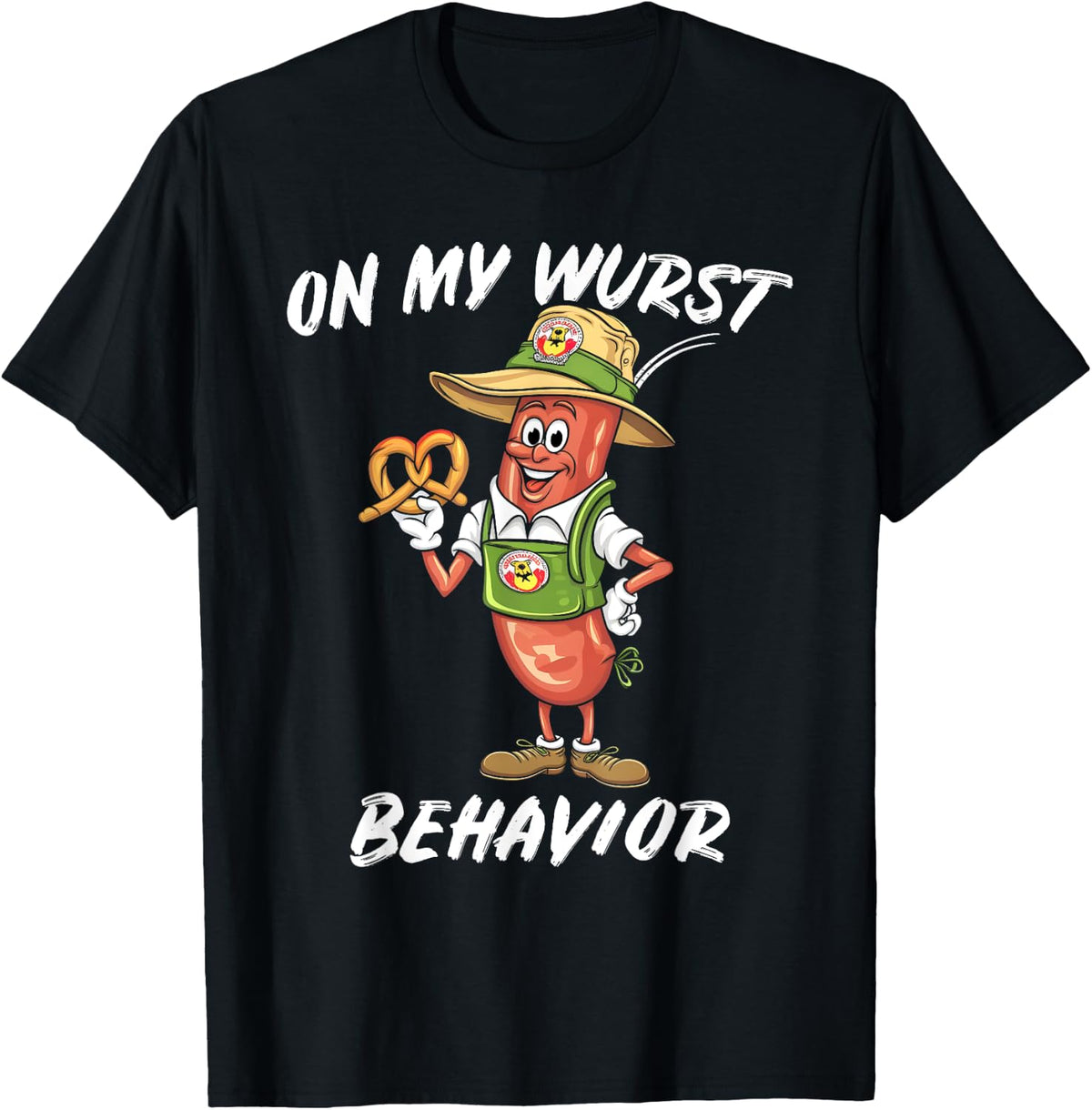 Oktoberfest On My Wurst Behavior Gift: Boys & Graphic T-Shirt
