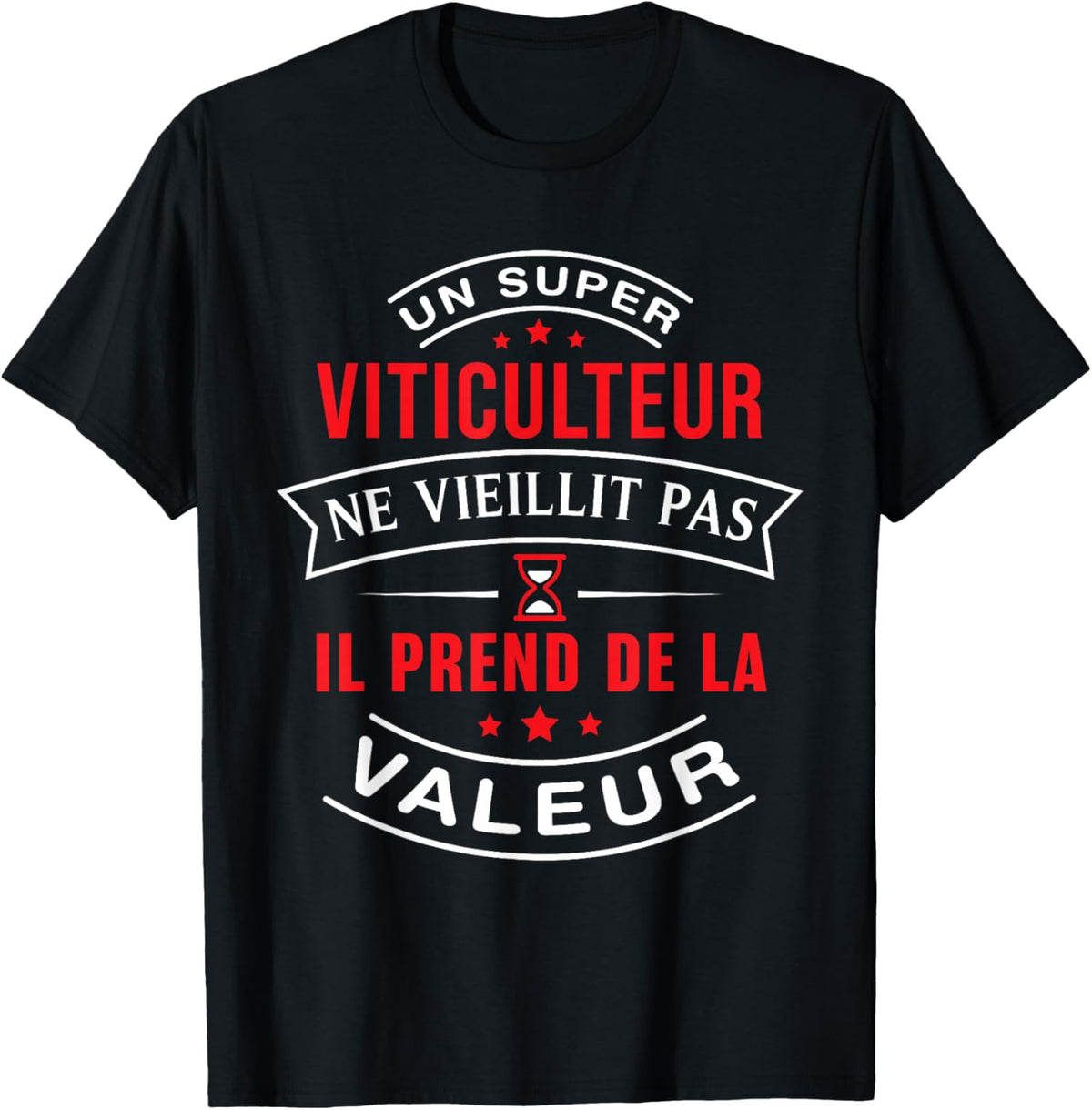 A Super Winemaker Does Not Age Gift Winemaker , Black, S T-Shirt