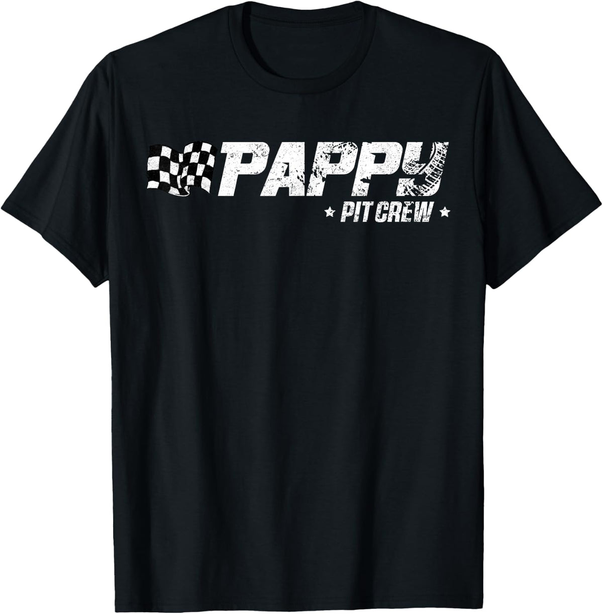 Pappy Pit Crew Race Car Birthday Family Racing T-Shirt