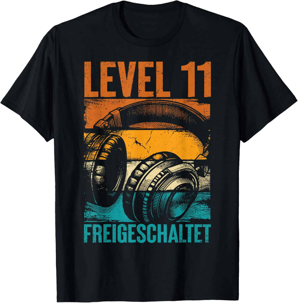 11th Birthday Boys Video Gamer Level 11 Unlocked Boys T-Shirt
