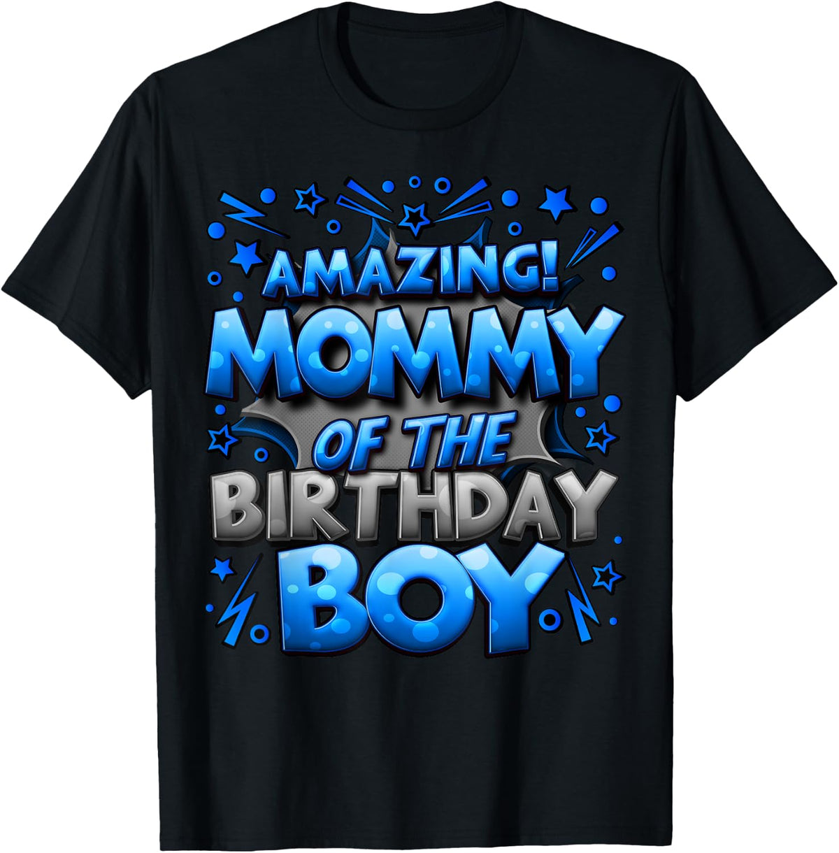 Mommy of the Birthday Boy Matching Family Mommy T-Shirt