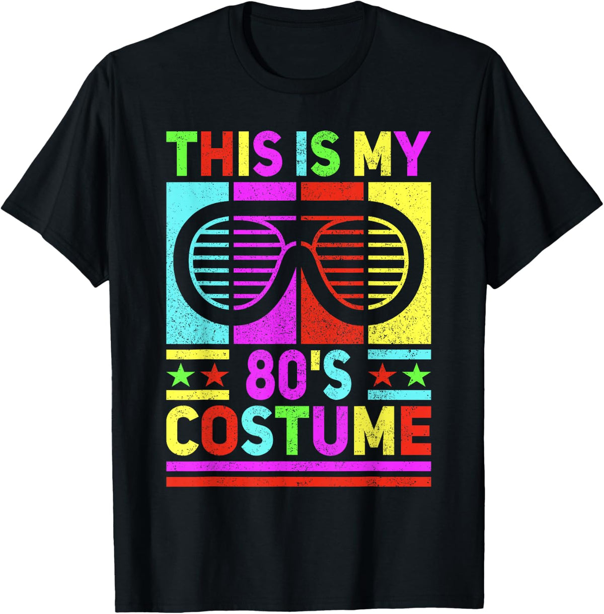 This is My 80s Costume 80 Styles Men 80's Disco 1980s Outfit T-Shirt
