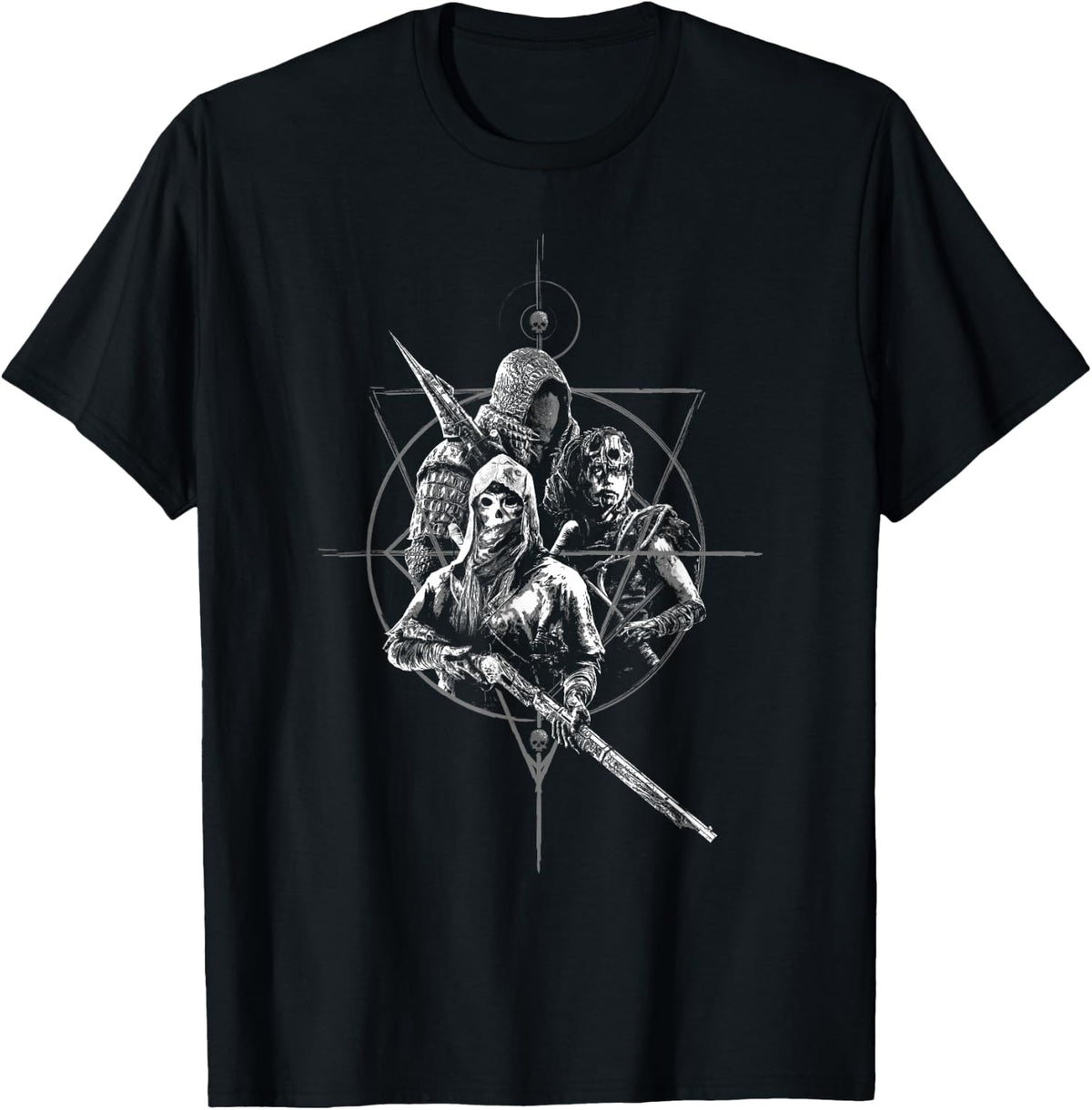 Hunt: Showdown Deadliest Hunters , Black, S T-Shirt