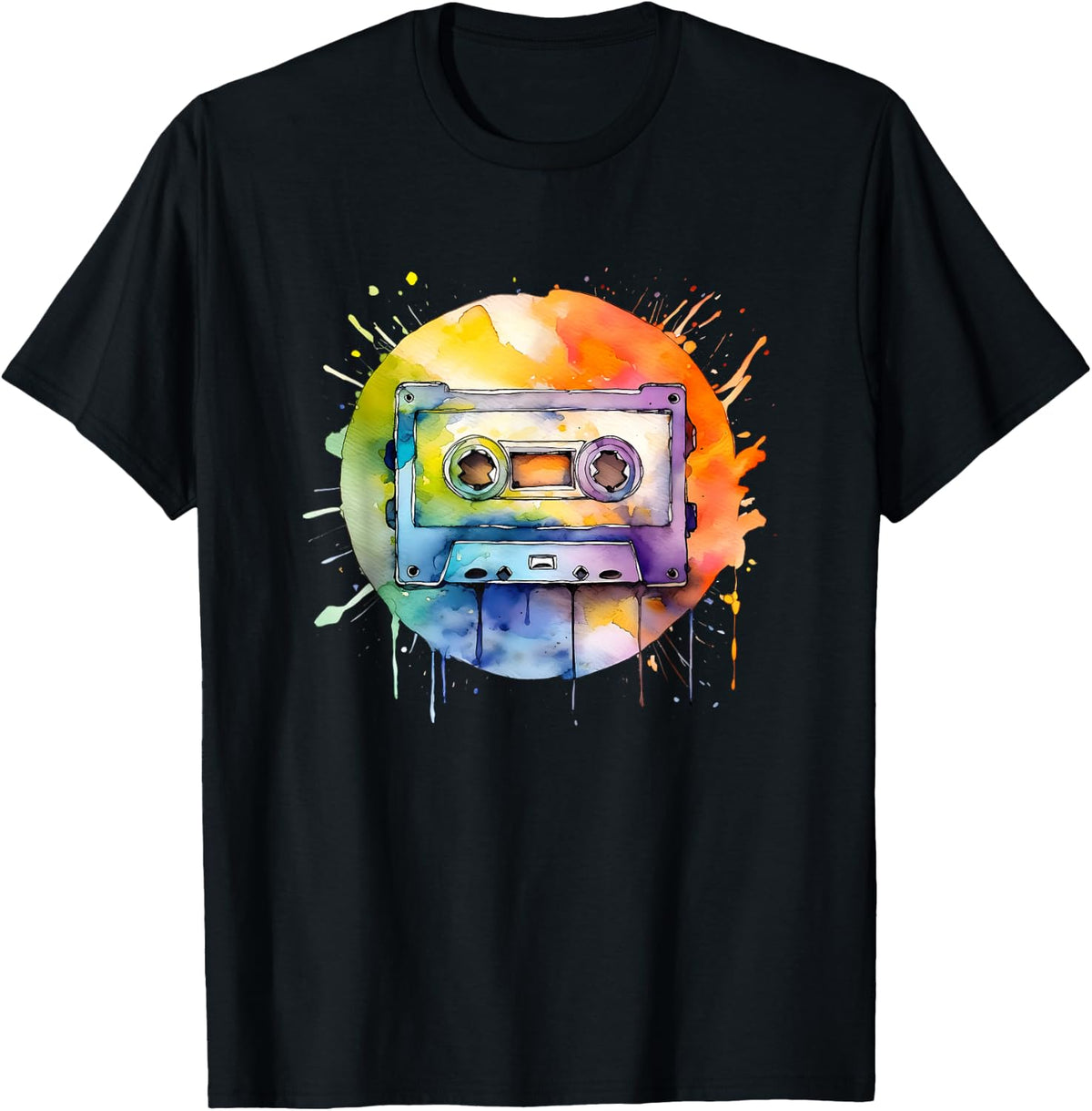Cassette Tape Nostalgic Mixtape Music Graphic T-Shirt