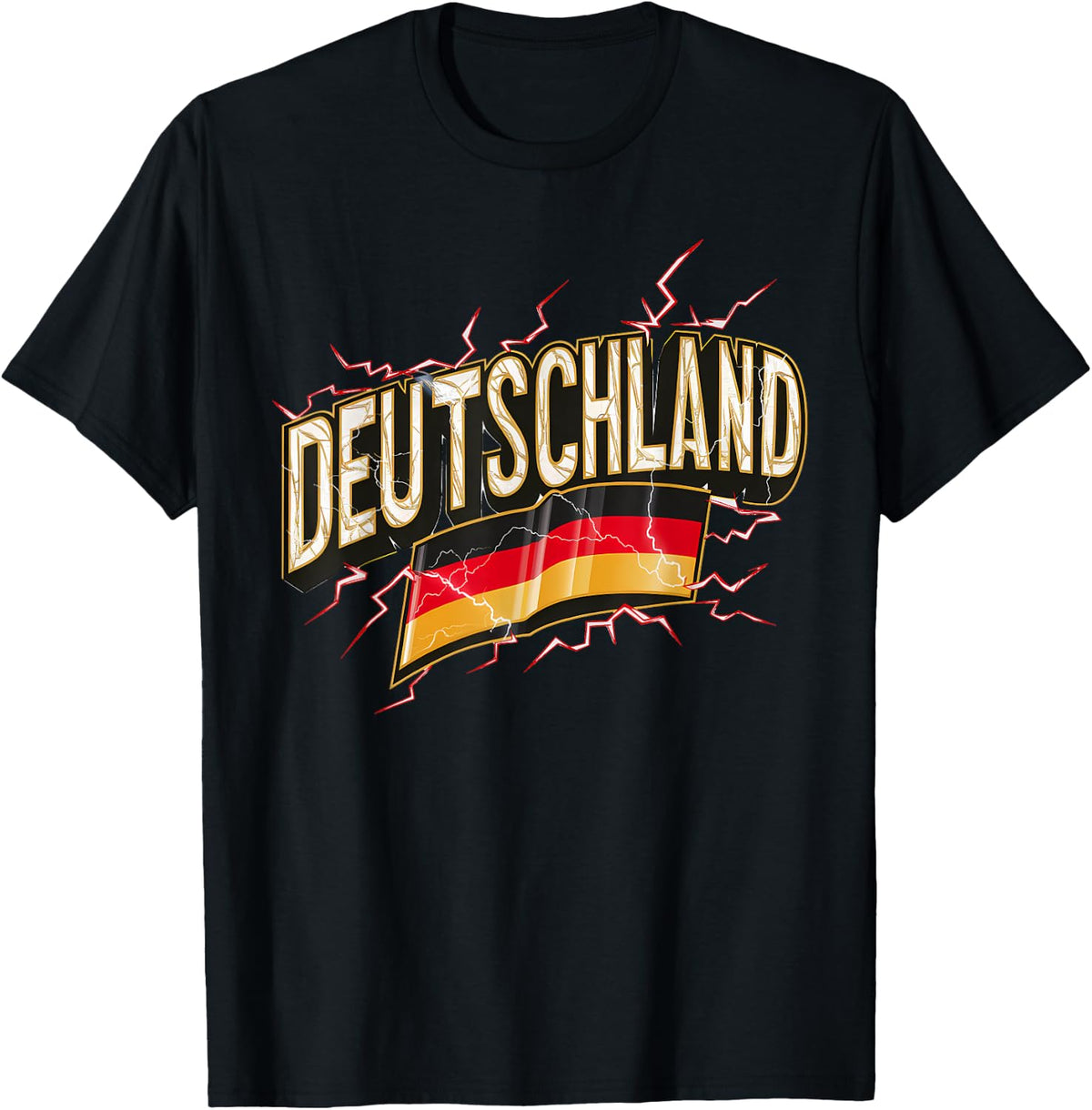 Germany Gift Souvenir German GER Almanya Alemania , black T-Shirt