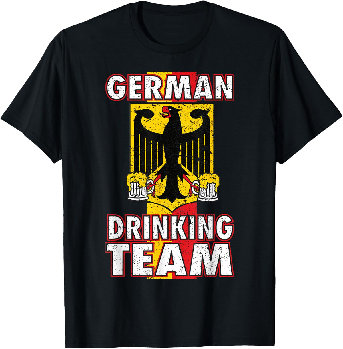 German Drinking Team Germany Flag Funny Oktoberfest Gift T-Shirt
