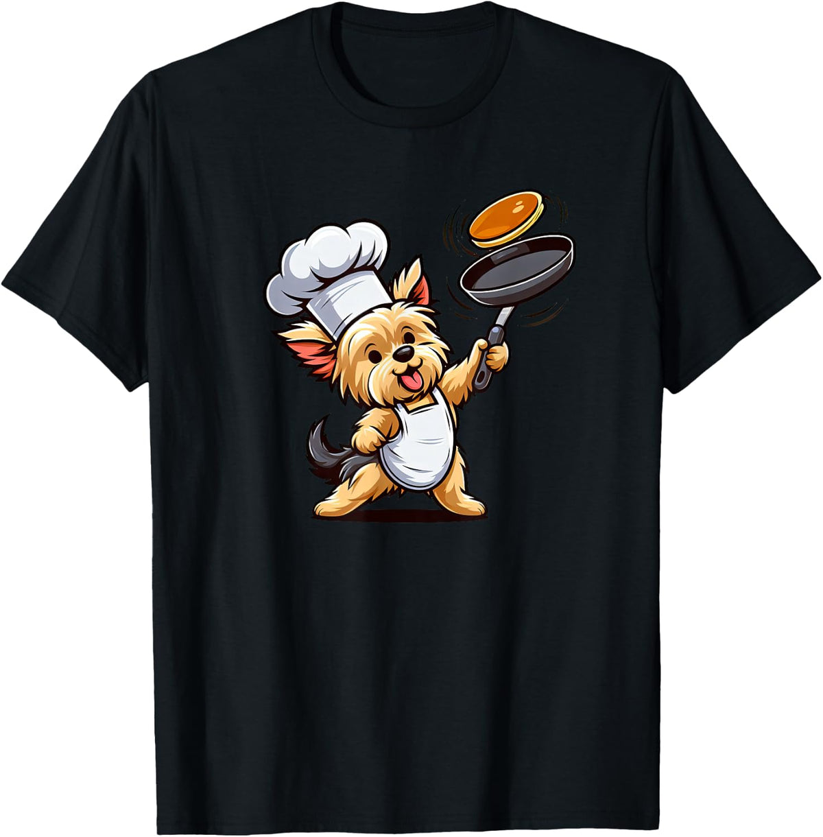 Yorkshire Terrier Chef Funny Dog Chef T-Shirt