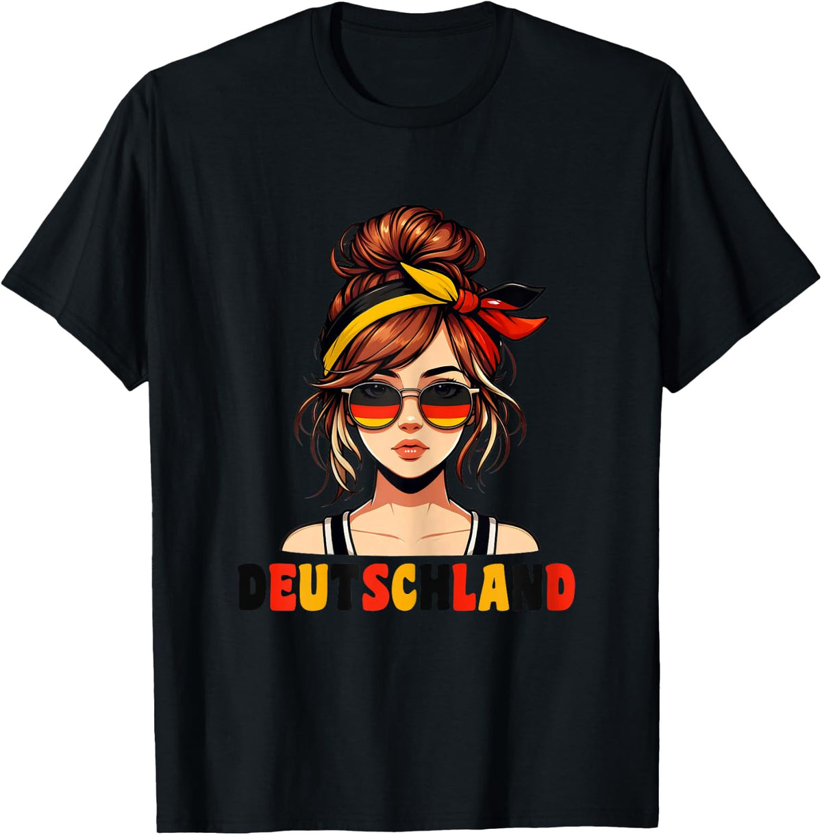 Deutschland Damen Frau Deutsch Deutsches M?dchen Damen Girl T-Shirt
