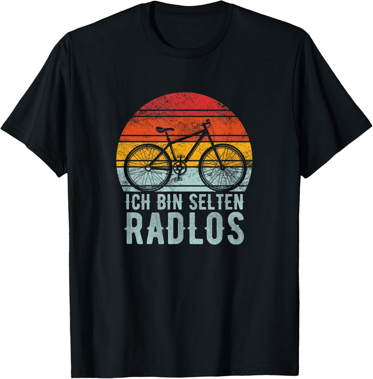 Rare Radlos Cyclist Mountain Bike Road Bike Bicycle , black T-Shirt