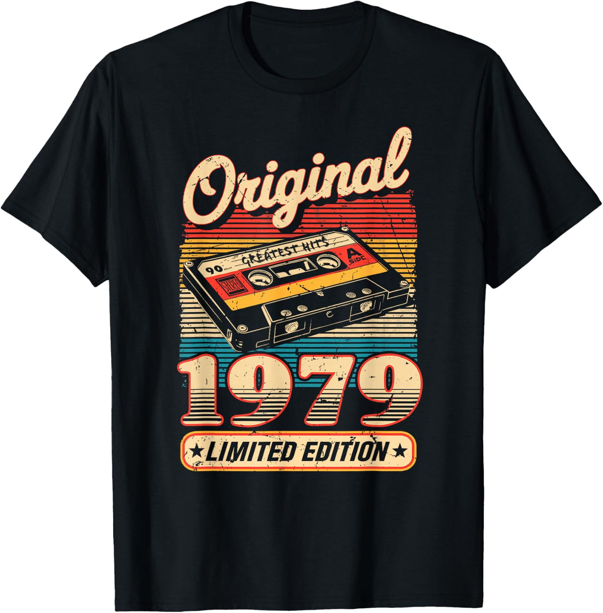 46th Birthday Retro Vintage 1979 Men Women T-Shirt