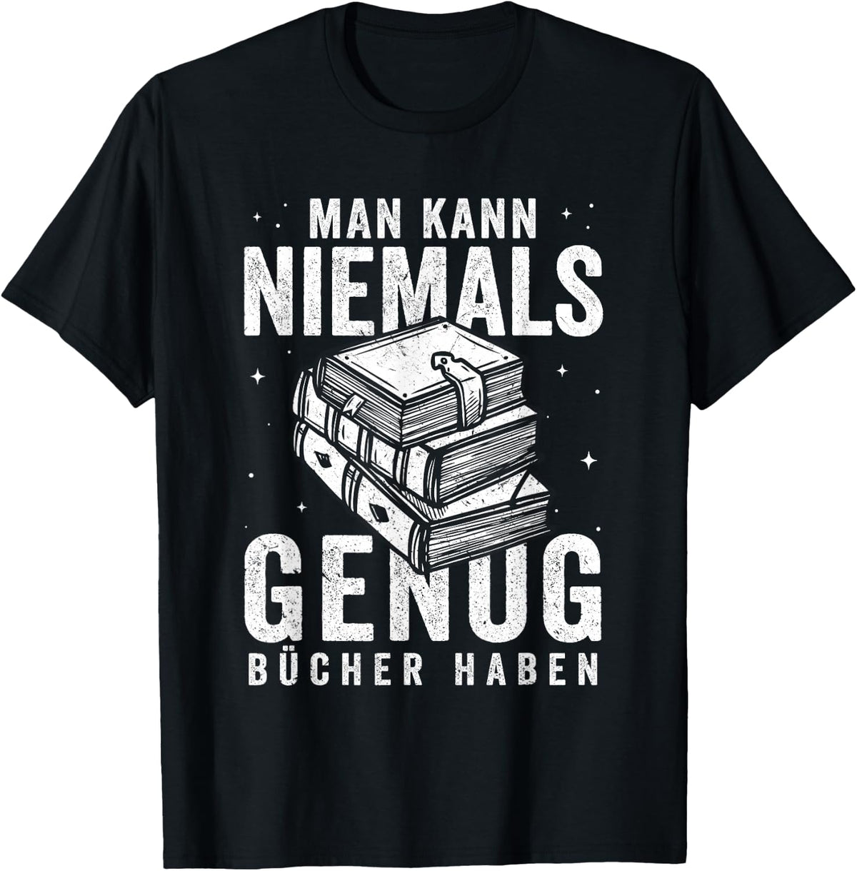 Funny Bookworm Reading Book Lover , black T-Shirt