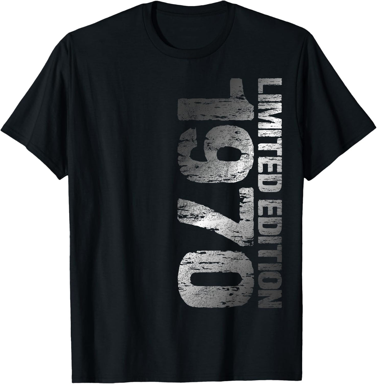 1970 Man Woman 53rd Birthday Limited Edition 53 , black T-Shirt