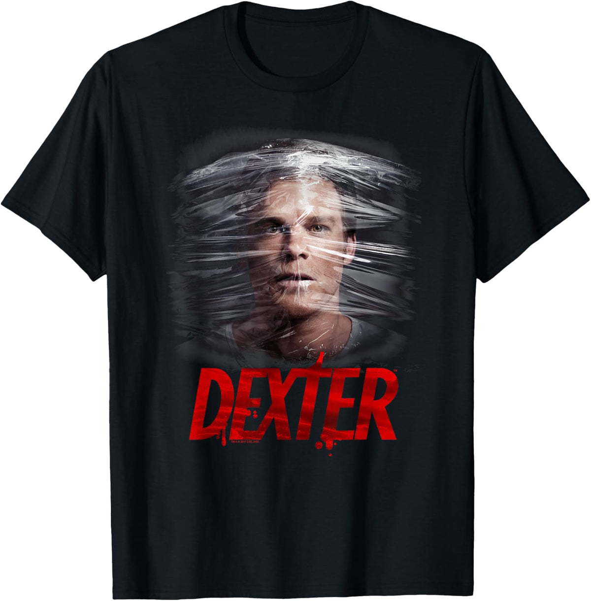 Dexter Plastic Wrap , black T-Shirt