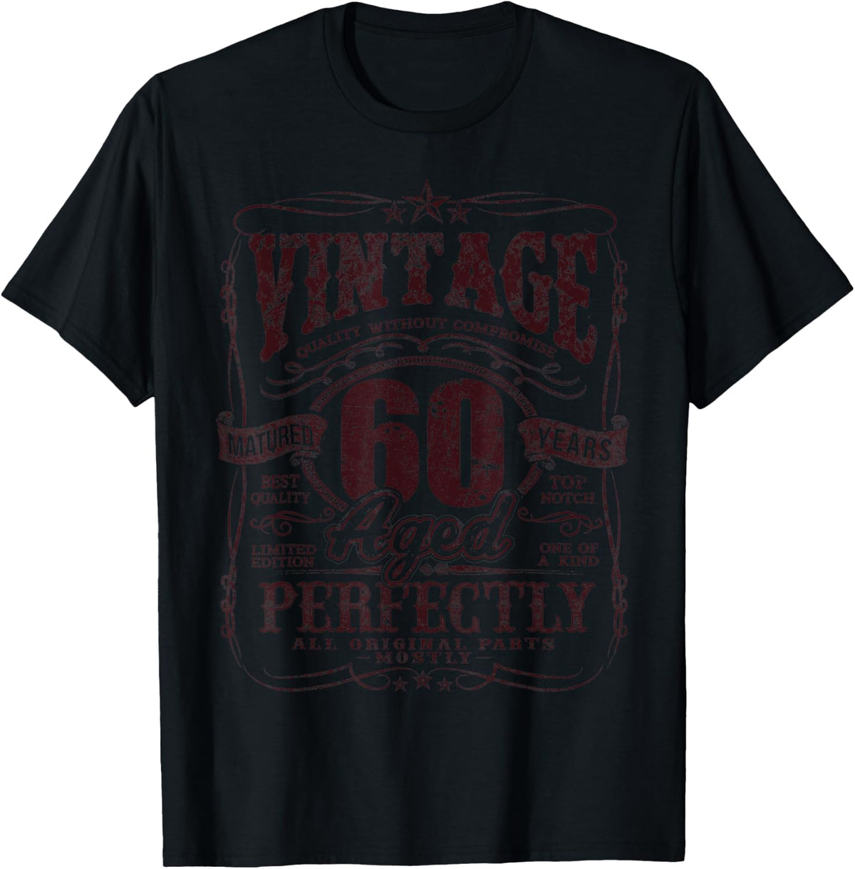 60 Years Old Vintage 1962 Limited Edition 60th Birthday T-Shirt