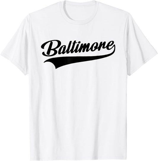 Baltimore - Throwback Design - Classic T-Shirt