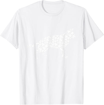 German Shepherd Dog Cute Shamrock St Patricks Day T-Shirt