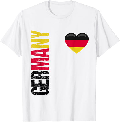 Germany Fu?ball Deutschland Flagge Trikot T-Shirt