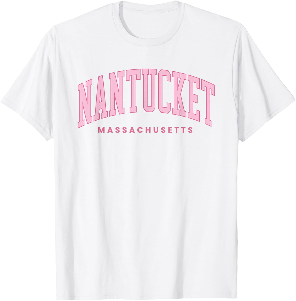 Vintage Nantucket Island Retro Preppy Throwback Girls Women T-Shirt