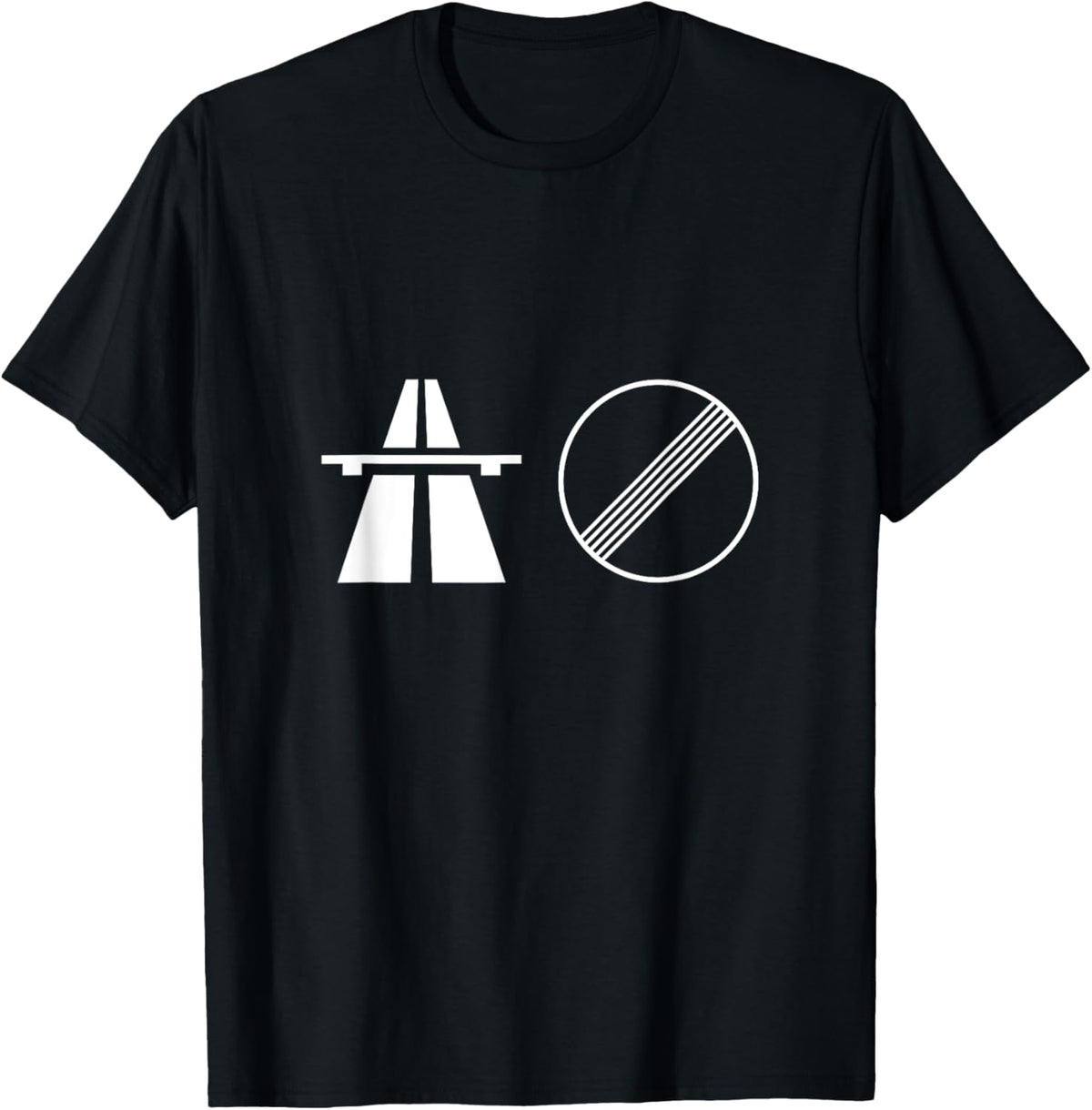 No speed limit on the german autobahn T-Shirt