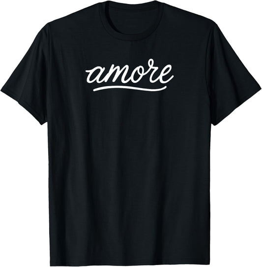 Amore , Black, S T-Shirt