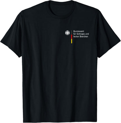 German Federal Office for Schnapps and Delicious Beer (Fun) T-Shirt