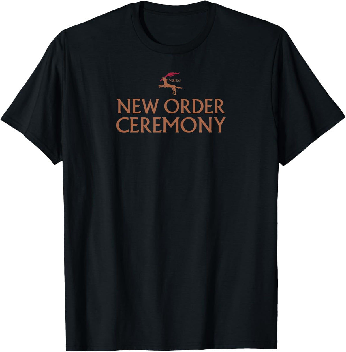 New Order Ceremony , Black, S T-Shirt