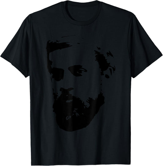 Antoni Gaudi - Portrait (black) T-Shirt