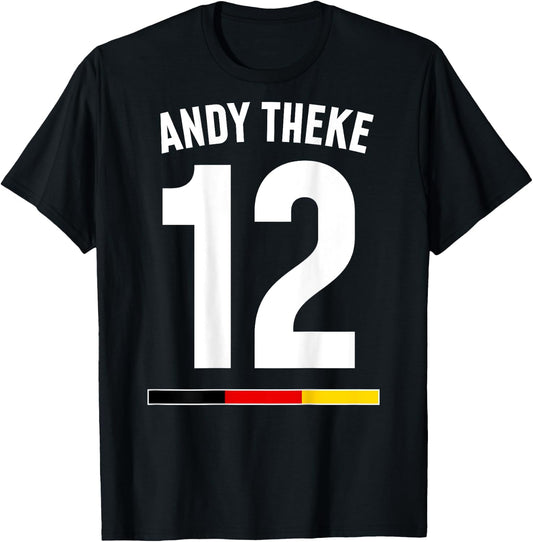 Andy Counter Mallorca Holiday Malle Party Jersey , black T-Shirt
