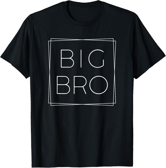 Big Bro. Family Outfit Mother Father Child Partner Look Set , black T-Shirt