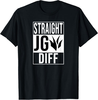 STRAIGHT OUTTA JUNGLE DIFF GAP JG DIFF JNG GAP JNGL JUNGLER , Black, S T-Shirt