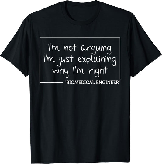 BIOMEDICAL ENGINEER Gift Funny Job Title Profession Birthday T-Shirt