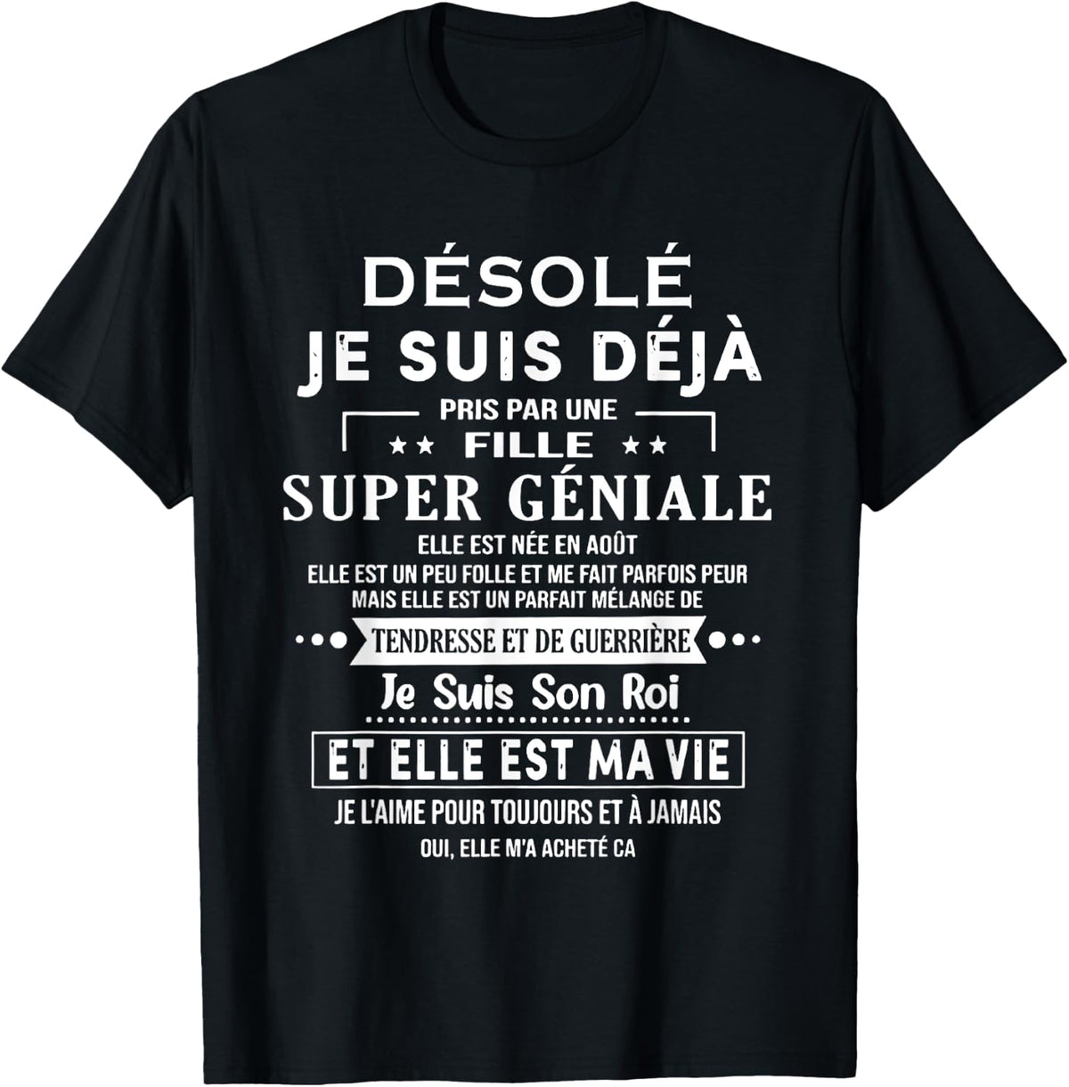 A SUPER GREAT Girl She Was Born In August T-Shirt