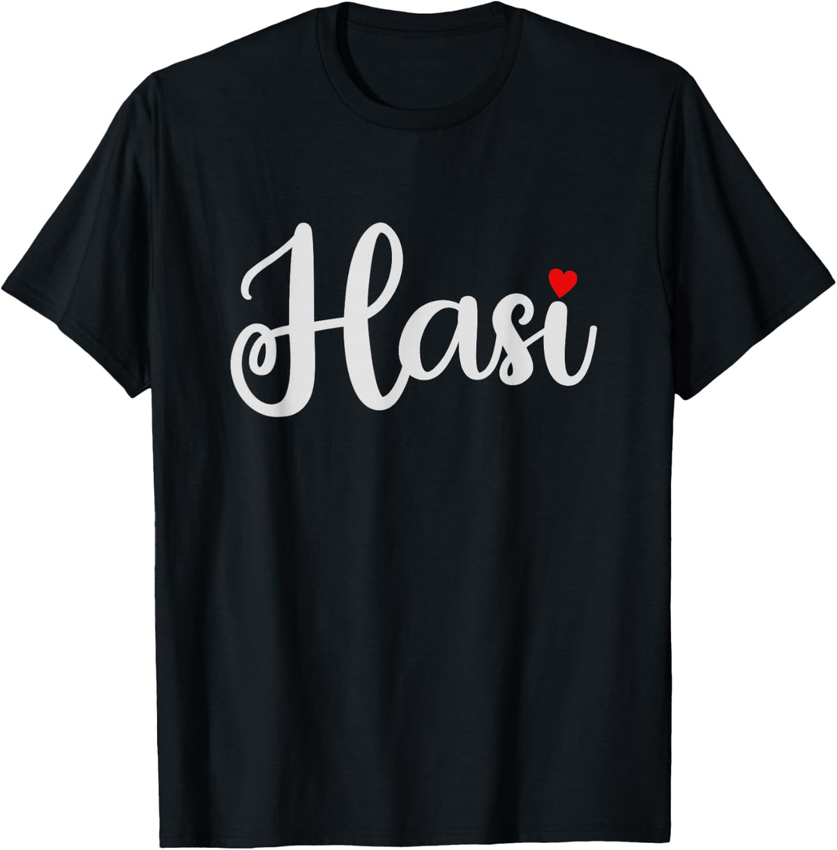 Hasen Hasi Jumper Hasi Mama Rabbit with Heart Hasi , black T-Shirt