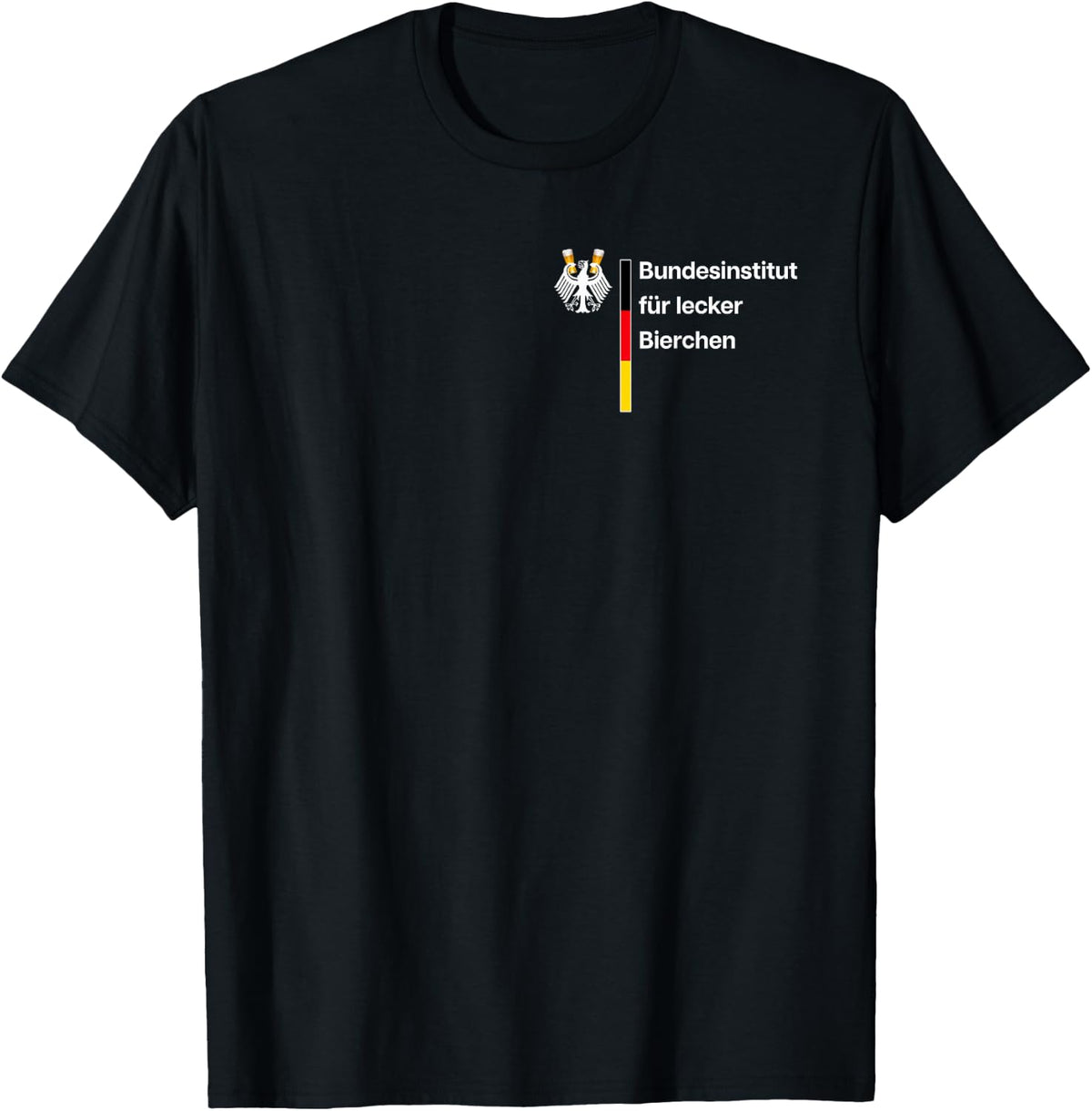 German Federal Institute for Delicious Beers Beer Lovers , black T-Shirt