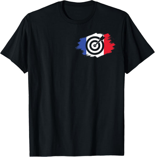 Archery Archery archer archery france Funny , Black, S T-Shirt