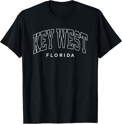 Key West Florida Retro Preppy Throwback Vintage Souvenir T-Shirt