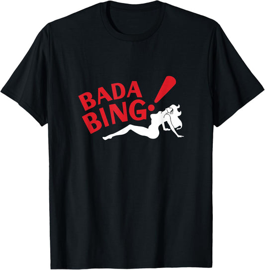 Badabing! Logo , black T-Shirt