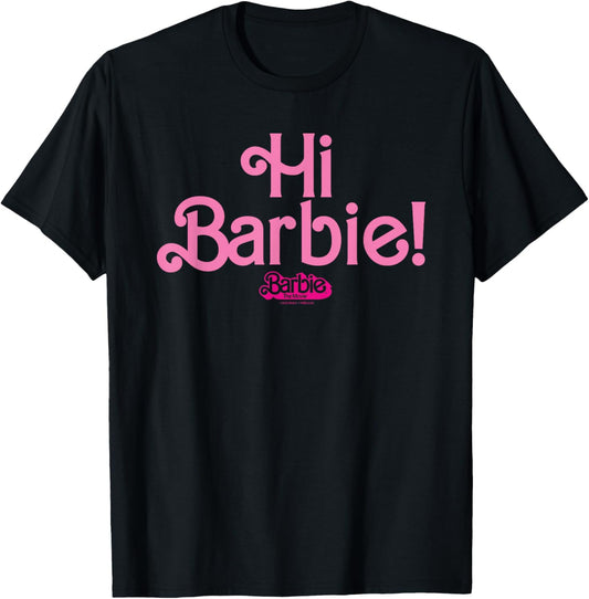 Barbie The Movie - Hello Barbie! , black T-Shirt