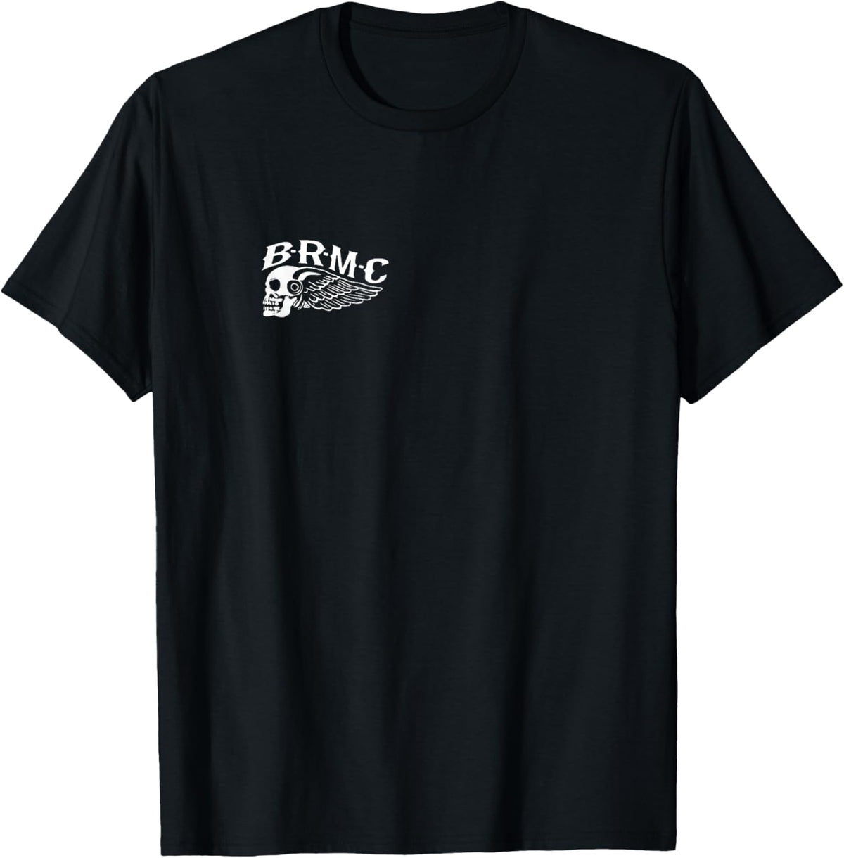 Black Rebel Motorcycle Club Wing Skull Logo , Black, S T-Shirt
