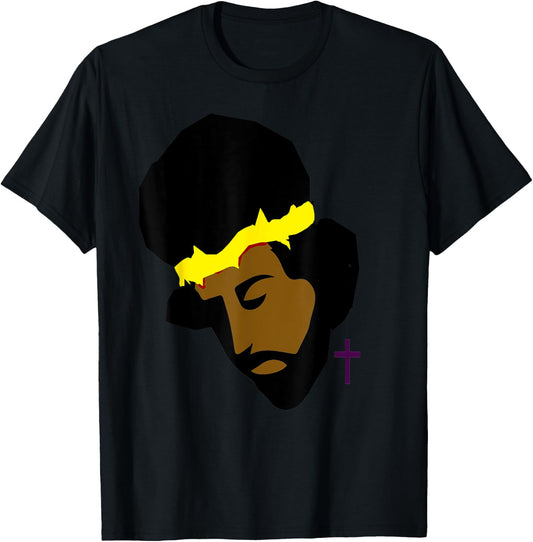 AFRICAN AMERICAN JESUS SHIRT | Black Jesus Art T-Shirt