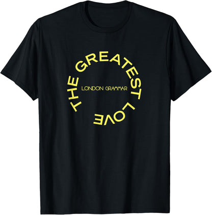 London Grammar TGL Circular Logo, Black, S T-Shirt
